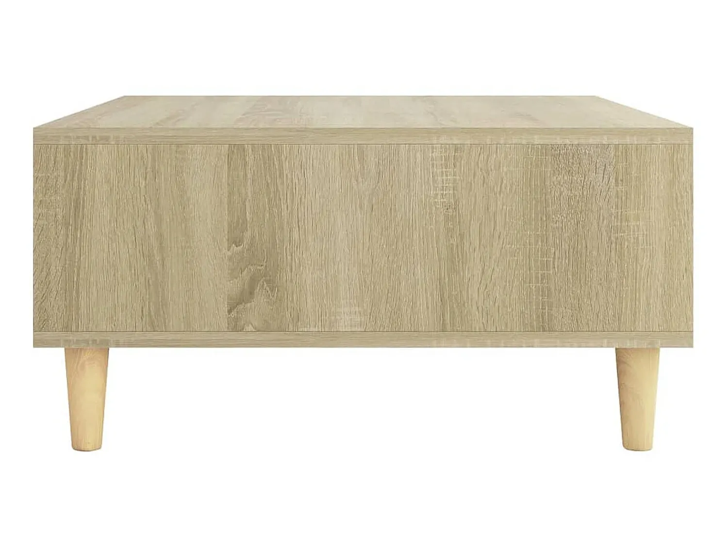 Mesa de centro 60x60x30 cm derivados de madeira carvalho sonoma PT121785^ Mesa De Centro