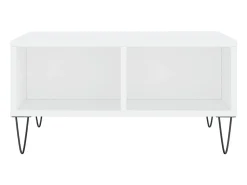 Mesa De Centro| Mesa de centro 60x60x30 cm derivados de madeira PT315036 Branco