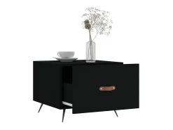 Mesa De Centro* Mesa de centro 50x50x40 cm derivados de madeira PT841549 Preto