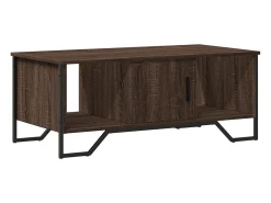 Sale vidaxl Mesa de centro 100x51x40 cm derivados madeira carvalho castanho Natural claro