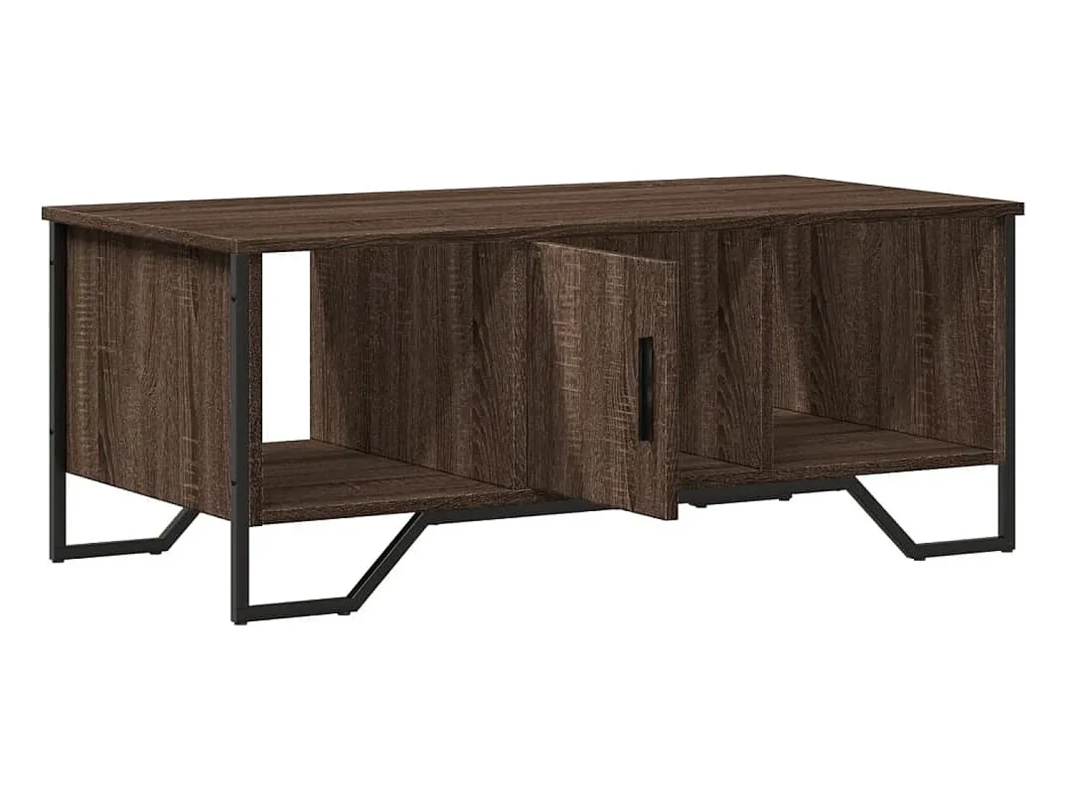 Sale vidaxl Mesa de centro 100x51x40 cm derivados madeira carvalho castanho Natural claro