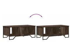 Sale vidaxl Mesa de centro 100x51x40 cm derivados madeira carvalho castanho Natural claro