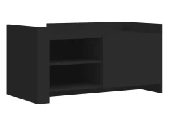 Outlet Mesa de centro 100x50x50 cm derivados de madeira PT788022 Preto