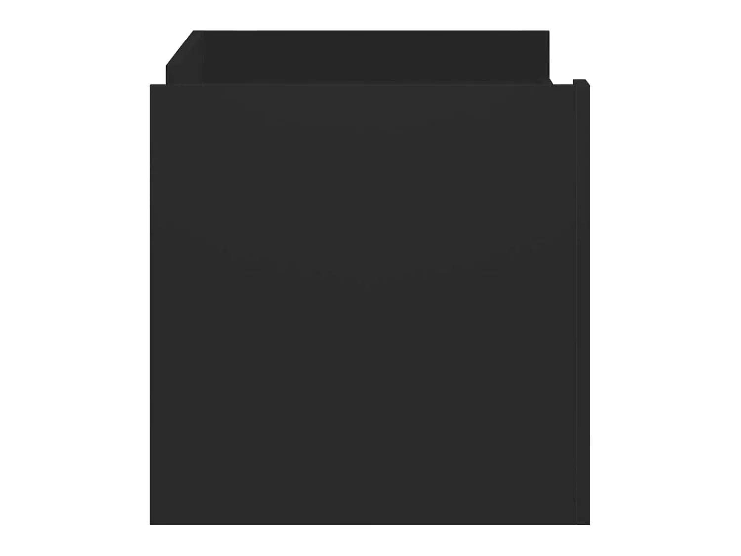 Outlet Mesa de centro 100x50x50 cm derivados de madeira PT788022 Preto