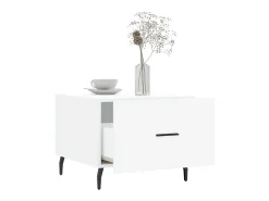 Mesa De Centro* Mesa de centro 50x50x40 cm derivados de madeira PT751471 Branco