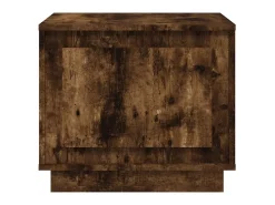 Hot Mesa de centro 51x50x44 cm derivados madeira carvalho fumado PT476848 Castanho