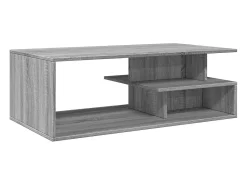 Online vidaxl Mesa de centro 102x55x35 cm derivados madeira sonoma Cinzento