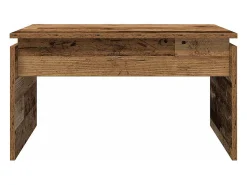 Mesa De Centro*vidaxl Mesa de centro 68x50x38 cm derivados de madeira madeira velha Natural claro