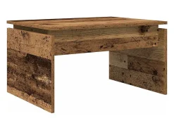 Mesa De Centro*vidaxl Mesa de centro 68x50x38 cm derivados de madeira madeira velha Natural claro