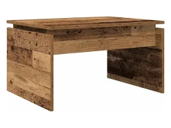 Mesa De Centro*vidaxl Mesa de centro 68x50x38 cm derivados de madeira madeira velha Natural claro