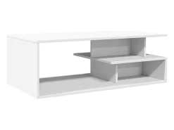 Mesa De Centro* Mesa de centro 102x55x35 cm derivados de madeira PT729496 Branco