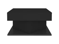 Mesa De Centro* Mesa de centro 57x57x30 cm derivados de madeira PT607993 Preto