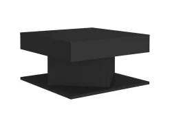 Mesa De Centro* Mesa de centro 57x57x30 cm derivados de madeira PT607993 Preto