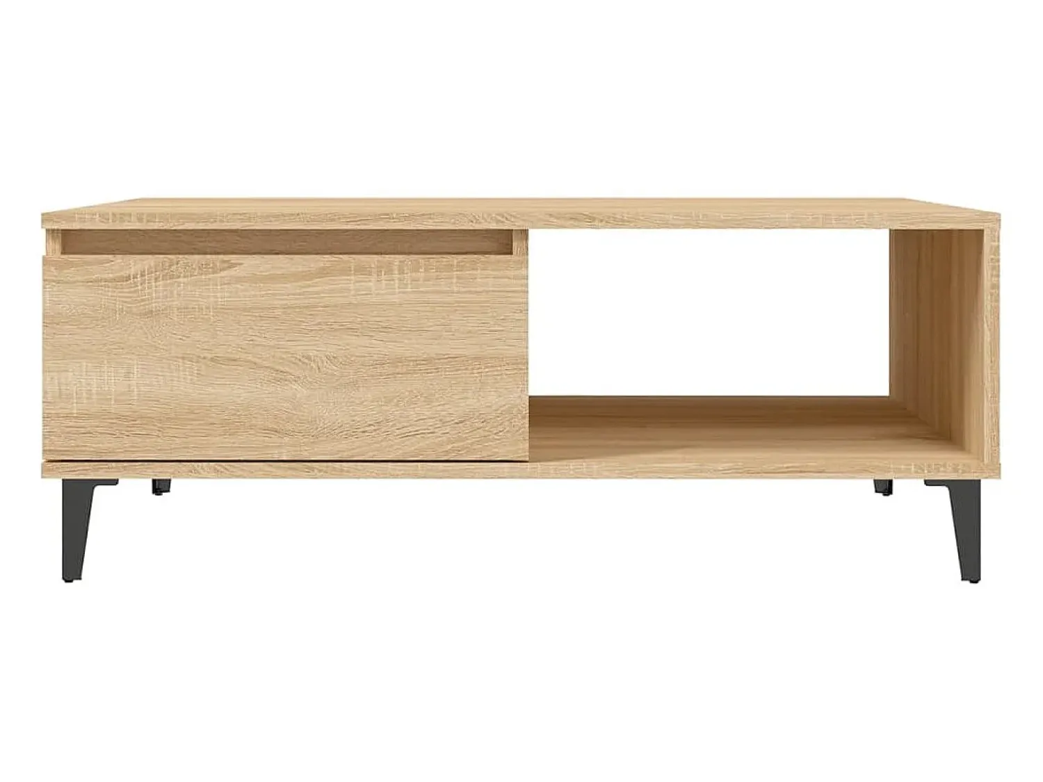 vidaxl Mesa de centro 90x60x35 cm derivados de madeira carvalho sonoma^ Mesa De Centro