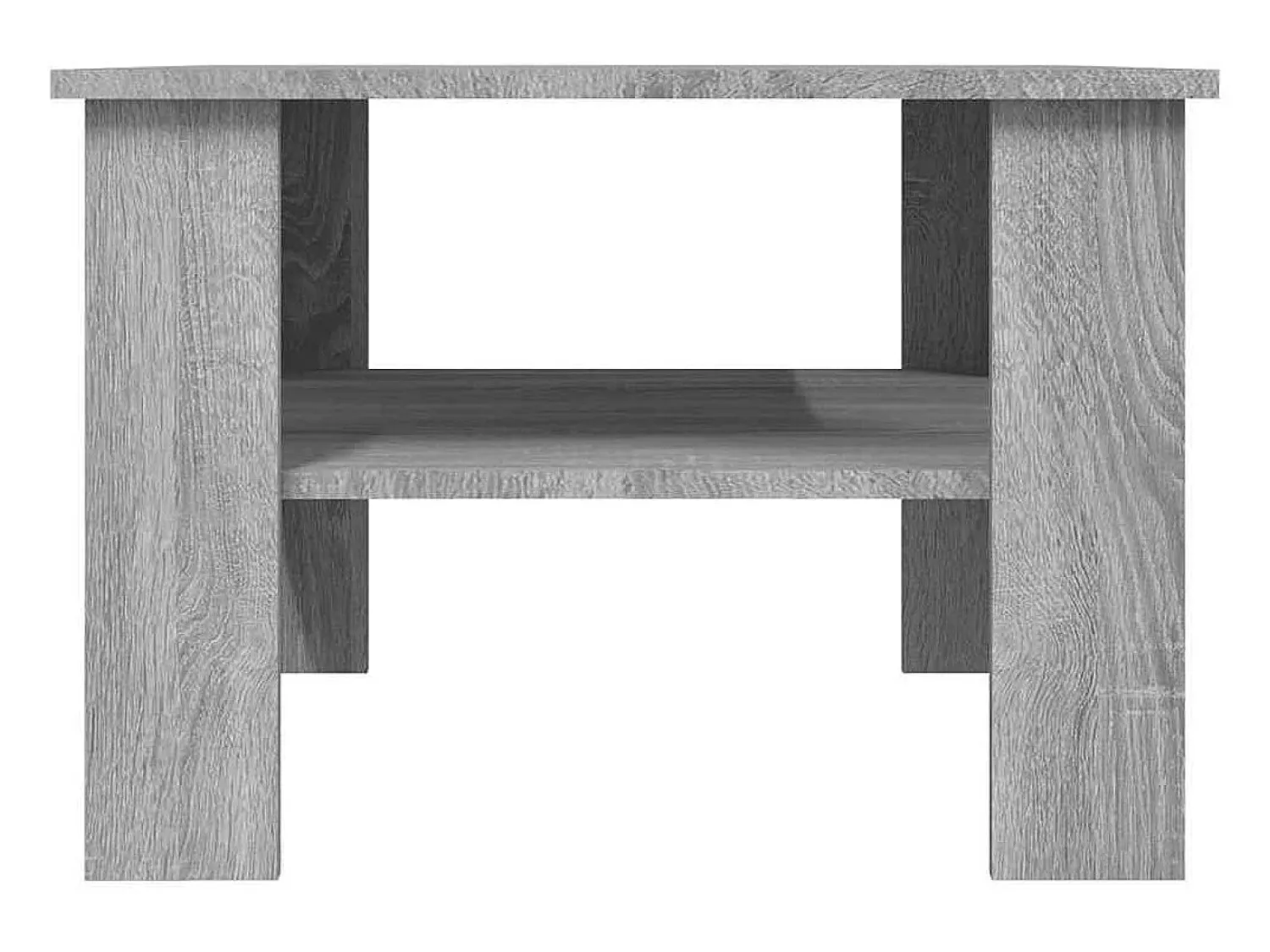 Mesa De Centro|vidaxl Mesa de centro 60x60x42 cm derivados de madeira sonoma Cinzento