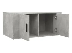 Mesa De Centro*vidaxl Mesa de centro 80x50x36 cm derivados madeira cimento Cinzento