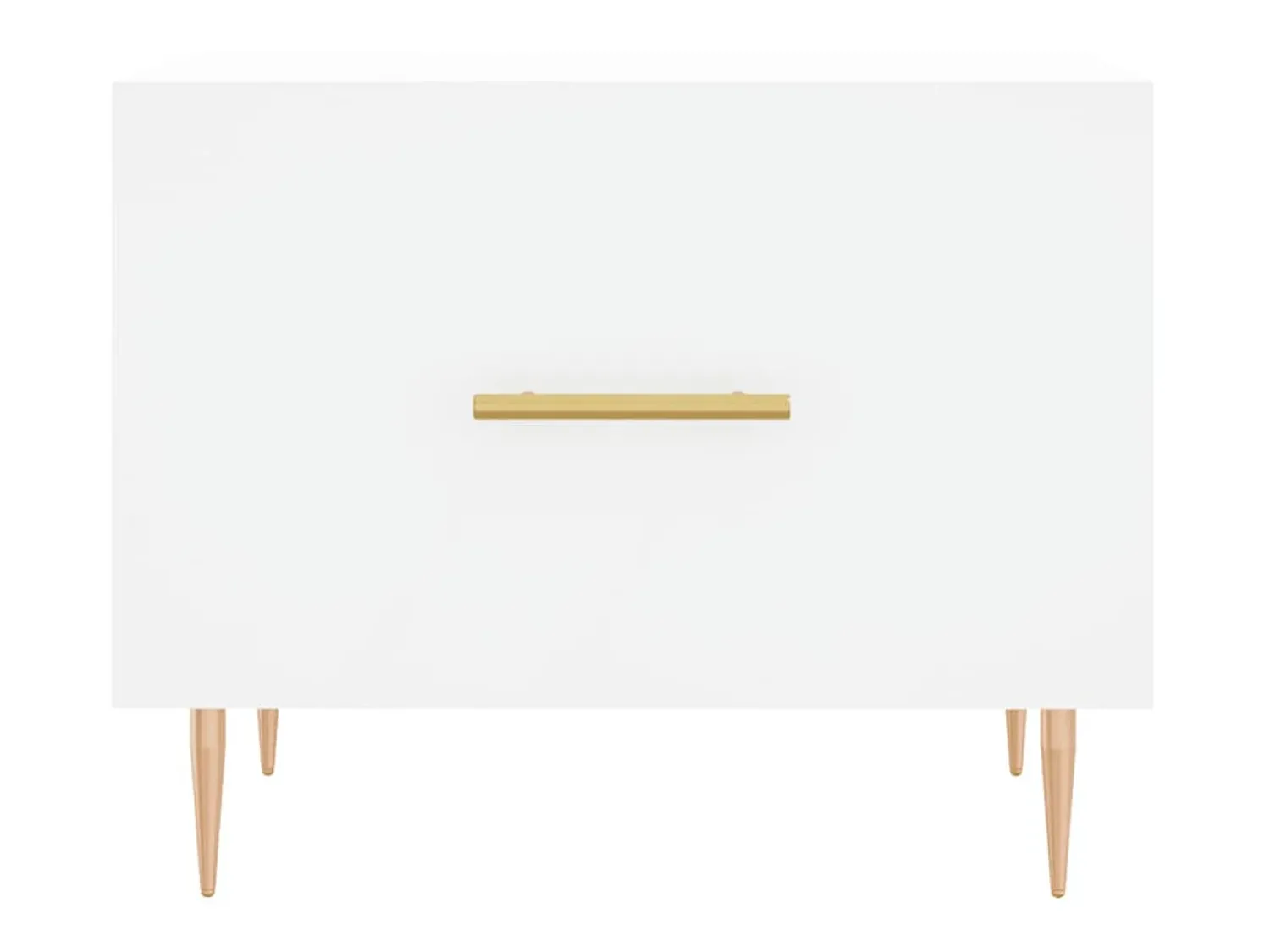 Discount Mesa de centro 50x50x40 cm derivados de madeira PT903176 Branco