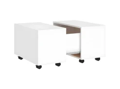 Mesa de centro 60x60x38 cm derivados de madeira PT554289^ Mesa De Centro