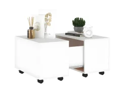 Mesa de centro 60x60x38 cm derivados de madeira PT554289^ Mesa De Centro