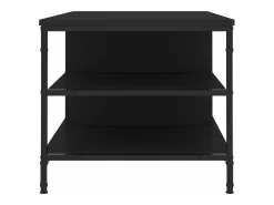 Online vidaxl Mesa de centro 100x50x45 cm derivados de madeira Preto