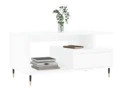 Mesa De Centro* Mesa de centro 90x49x45 cm derivados de madeira PT568507 Branco