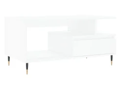 Mesa De Centro* Mesa de centro 90x49x45 cm derivados de madeira PT568507 Branco