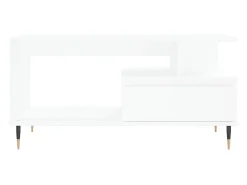 Mesa De Centro* Mesa de centro 90x49x45 cm derivados de madeira PT568507 Branco