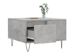 Mesa de centro 55x55x36,5 cm derivados madeira cimento PT918631^ Mesa De Centro