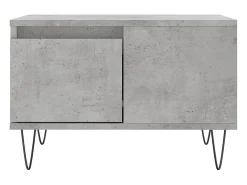 Mesa de centro 55x55x36,5 cm derivados madeira cimento PT918631^ Mesa De Centro