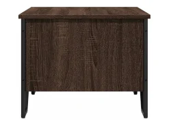 Mesa De Centro|vidaxl Mesa de centro 75x51x40 cm derivados madeira carvalho castanho Natural claro