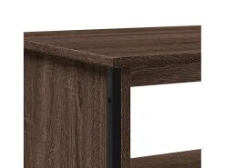 Mesa De Centro|vidaxl Mesa de centro 75x51x40 cm derivados madeira carvalho castanho Natural claro
