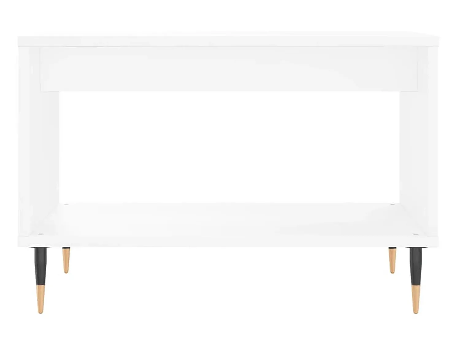Mesa De Centro| Mesa de centro 60x50x40 cm derivados de madeira PT422191 Branco