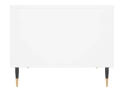 Mesa De Centro| Mesa de centro 60x50x40 cm derivados de madeira PT422191 Branco