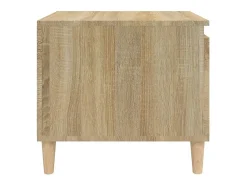 Clearance vidaxl Mesa de centro 100x50x45 cm derivados madeira carvalho sonoma Natural claro