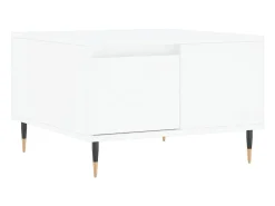 Mesa De Centro* Mesa de centro 55x55x36,5 cm derivados de madeira PT820084 Branco