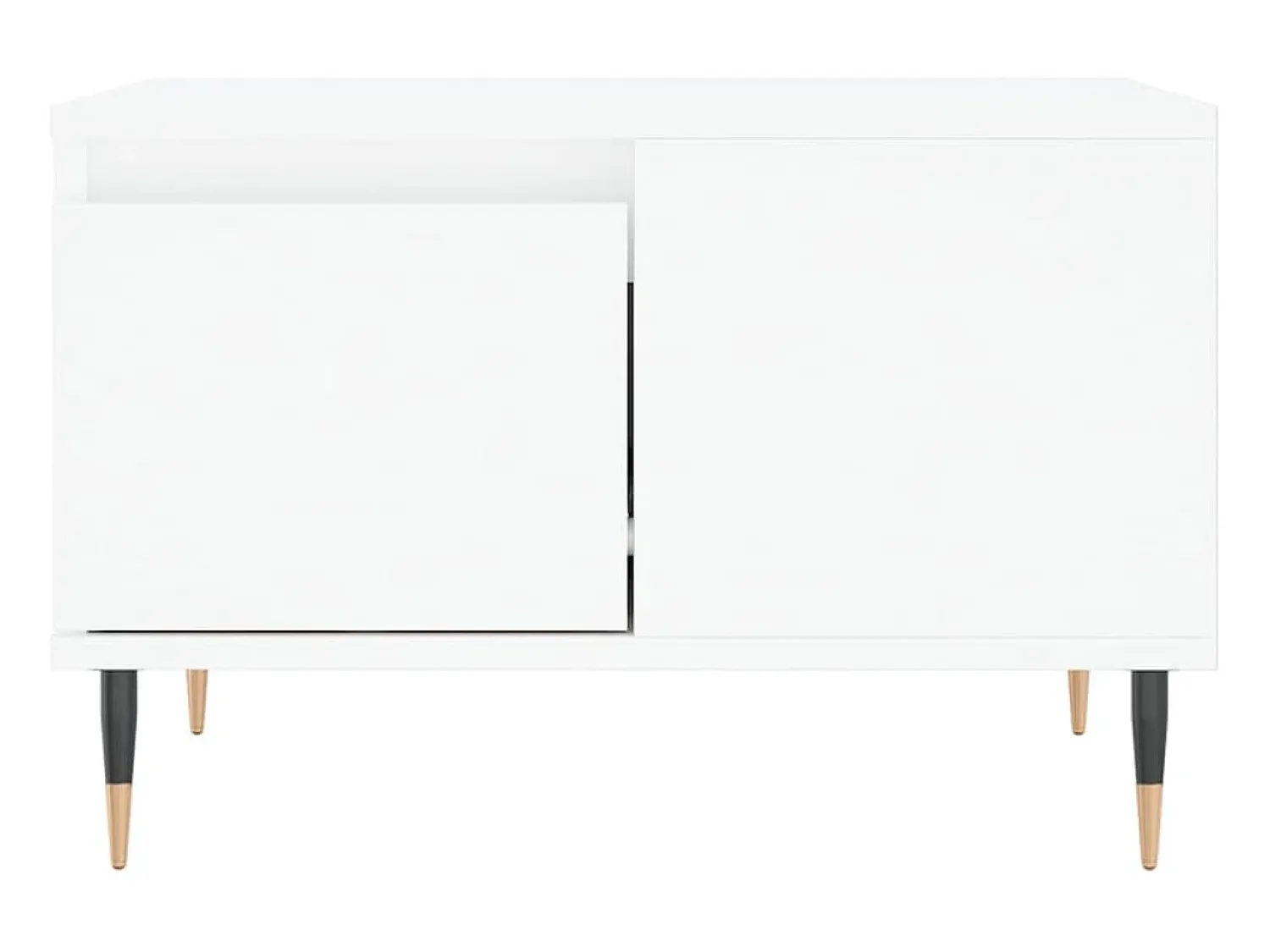 Mesa De Centro* Mesa de centro 55x55x36,5 cm derivados de madeira PT820084 Branco