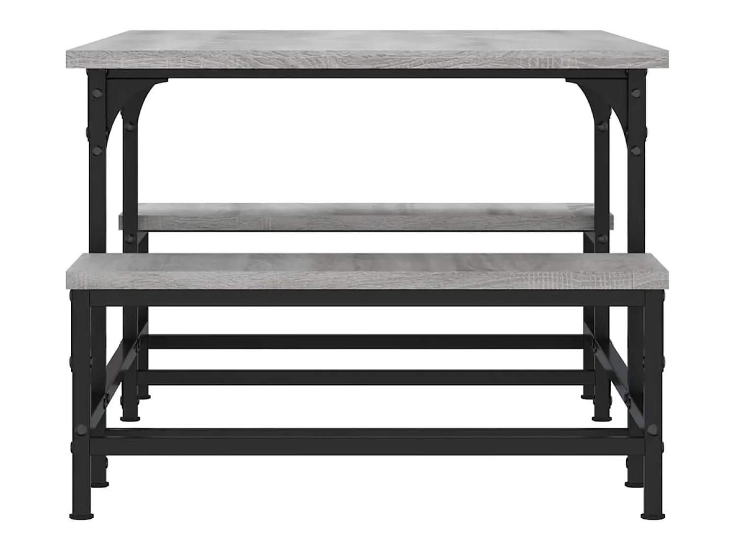 Mesa De Centro*vidaxl Mesa de centro 100x50,5x40 cm derivados de madeira cinza sonoma Cinzento