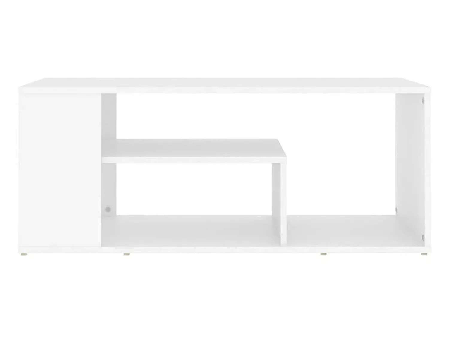 Mesa De Centro* Mesa de centro 100x50x40 cm derivados de madeira PT473921 Branco