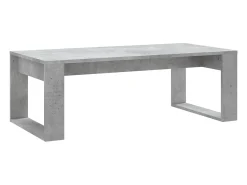 Mesa De Centro|vidaxl Mesa de centro 102x50x35 cm derivados madeira cimento Cinzento
