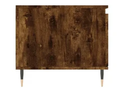 Mesa De Centro*vidaxl Mesa de centro 100x50x45 cm derivados madeira carvalho fumado Natural claro