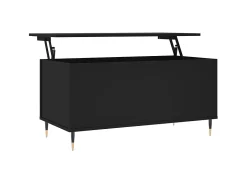 Discount Mesa de centro 90x44,5x45 cm derivados de madeira PT561133 Preto