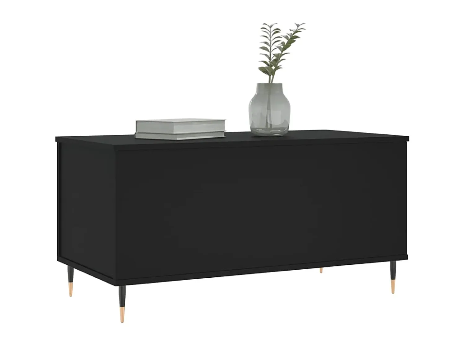 Discount Mesa de centro 90x44,5x45 cm derivados de madeira PT561133 Preto