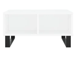 Mesa De Centro* Mesa de centro 60x60x30 cm derivados de madeira PT728507 Branco