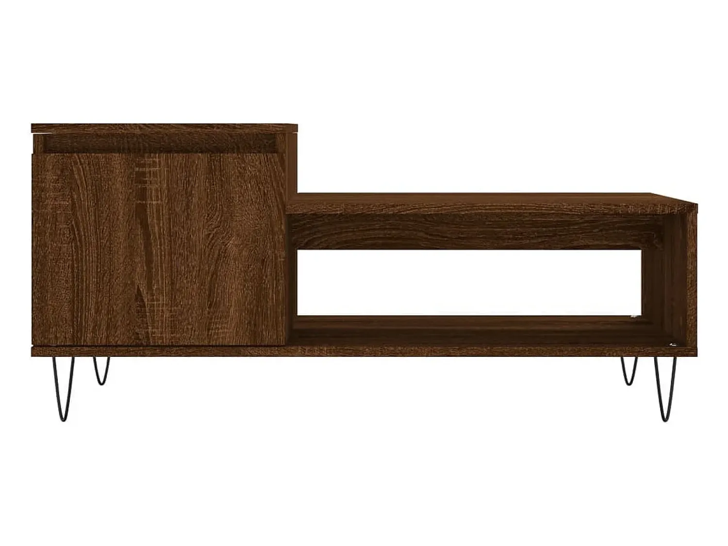 Mesa De Centro*vidaxl Mesa de centro 100x50x45 cm derivados madeira carvalho castanho Natural claro