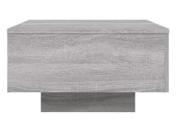 Hot vidaxl Mesa de centro 55x55x31 cm derivados de madeira sonoma Cinzento