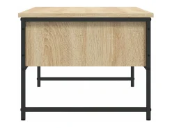 Best vidaxl Mesa de centro 101x49x39,5 cm derivados madeira carvalho sonoma Natural claro