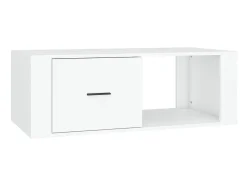 Mesa De Centro| Mesa de centro 100x50,5x35 cm derivados de madeira PT185838 Branco