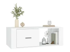 Mesa De Centro| Mesa de centro 100x50,5x35 cm derivados de madeira PT185838 Branco