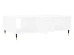 Clearance vidaxl Mesa de centro 104x60x35 cm derivados de madeira Branco