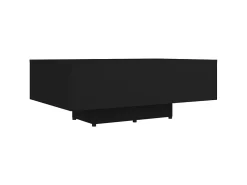 Outlet Mesa de centro 85x55x31 cm derivados de madeira PT306890 Preto